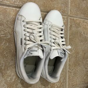 Puma white sneakers